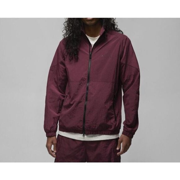 Nike DQ8073 680 Men Sz M Red Air Jordan 23 Engineered Full Zip Repel Jacket - Picture 1 of 7